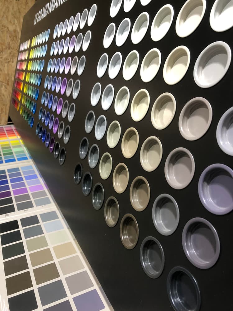 palette de nuance de gris